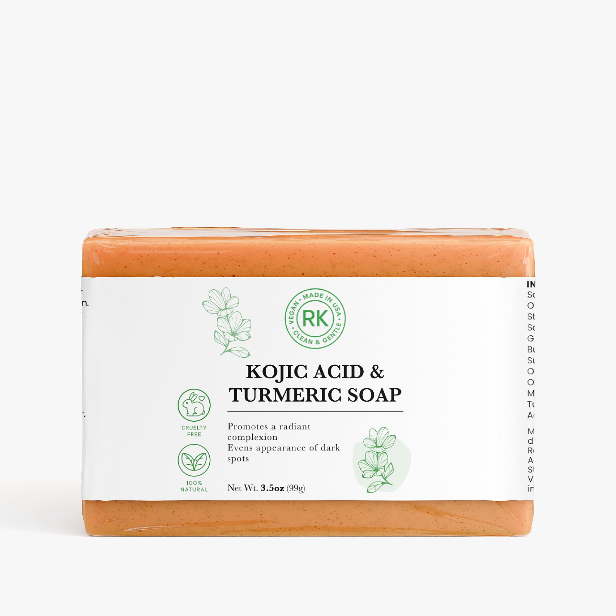 Kojic Acid & Turmeric Soap