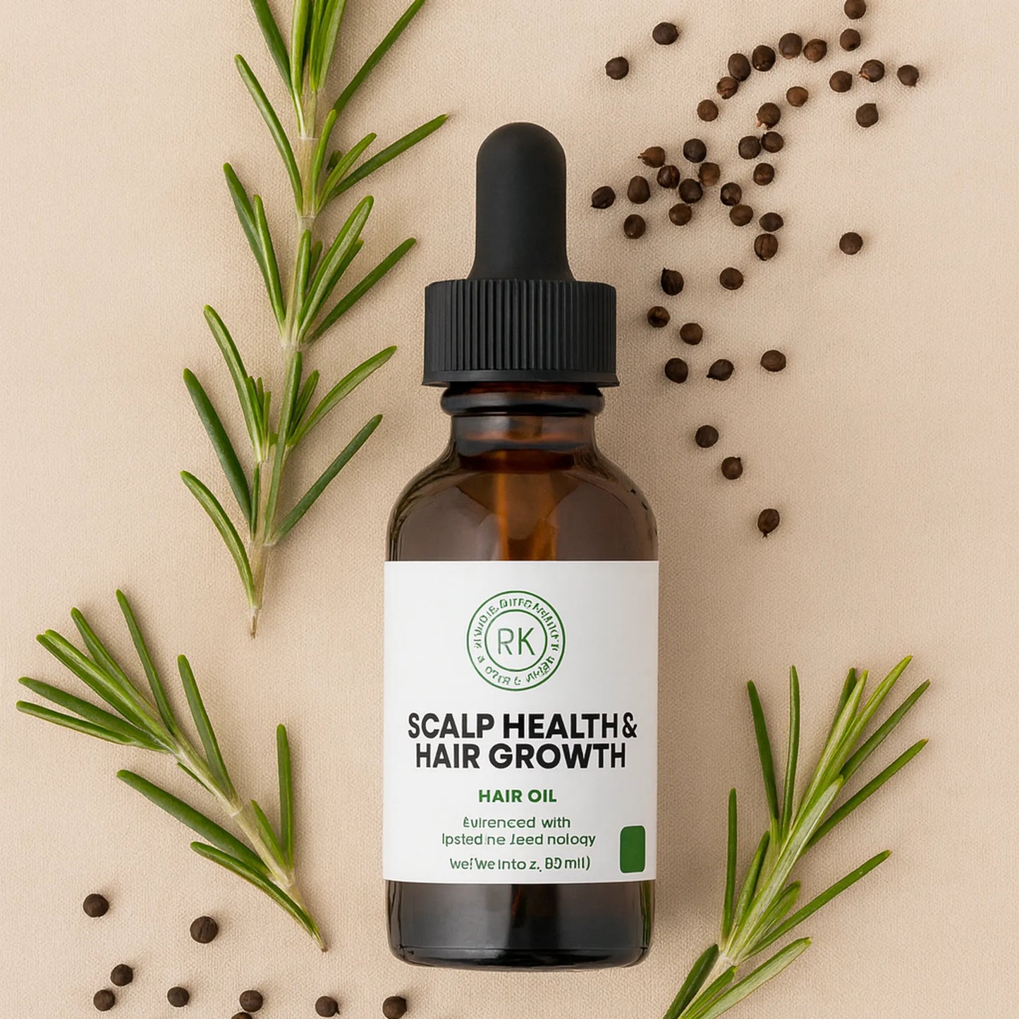 Hair Oil for Scalp Health and Hair Growth
