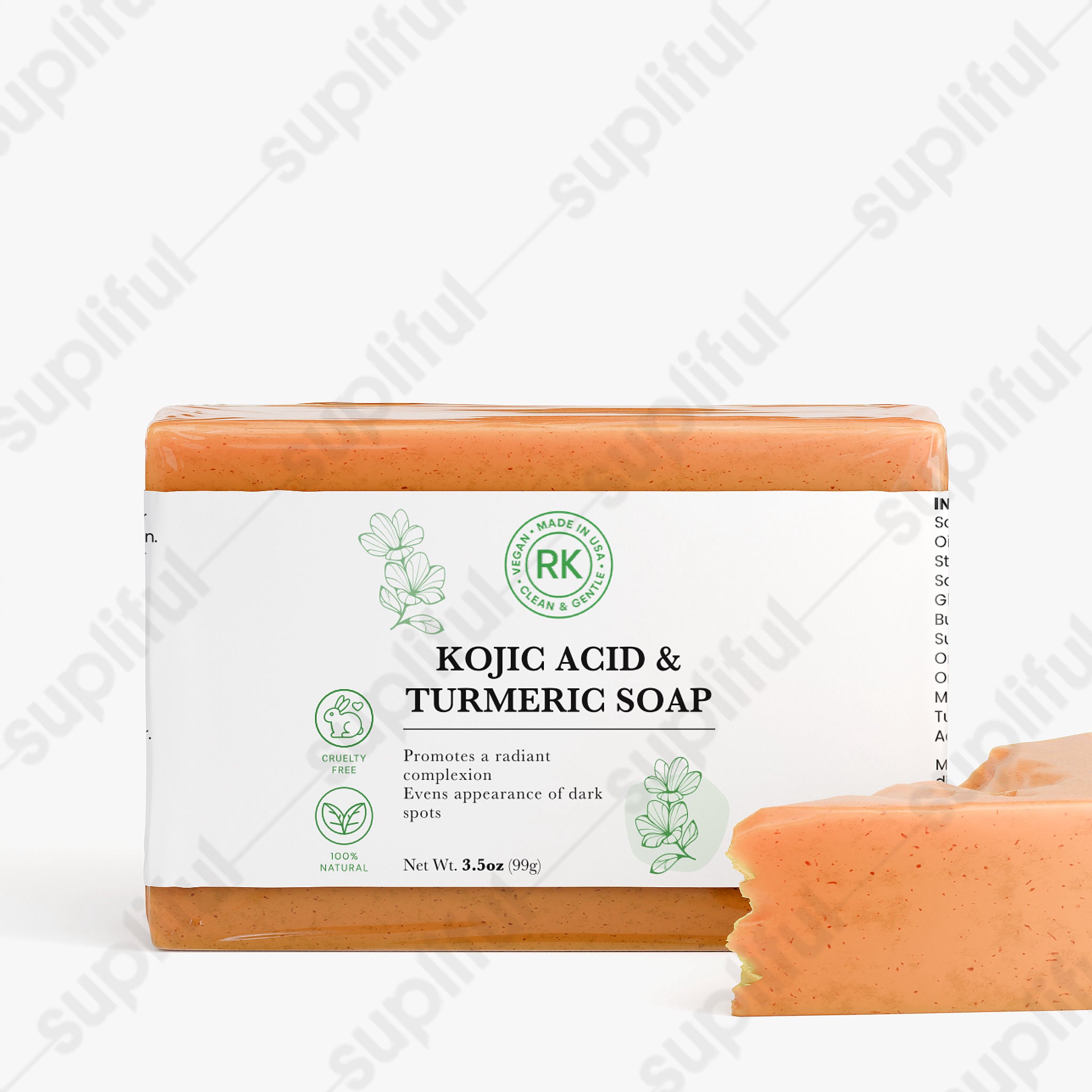 Kojic Acid & Turmeric Soap