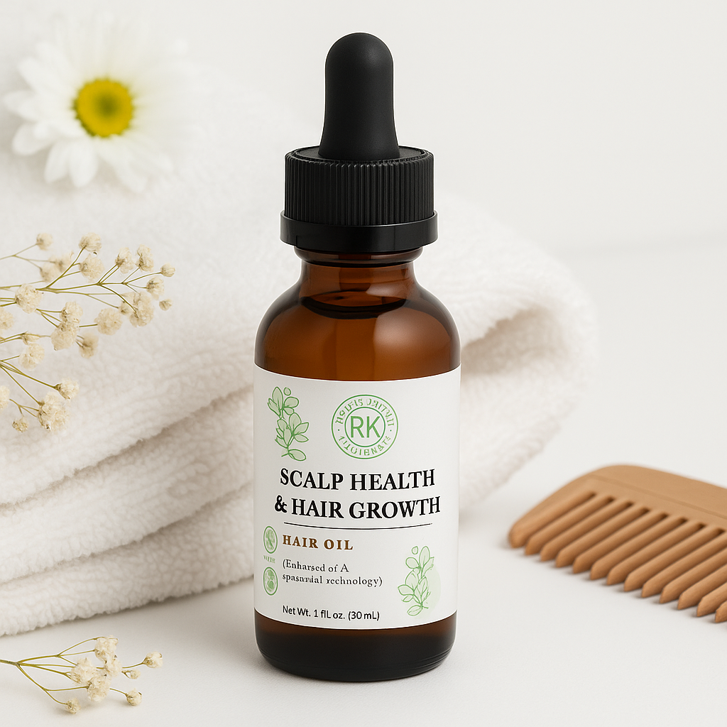 Hair Oil for Scalp Health and Hair Growth