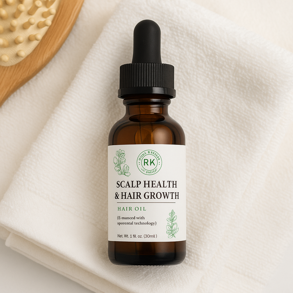 Hair Oil for Scalp Health and Hair Growth