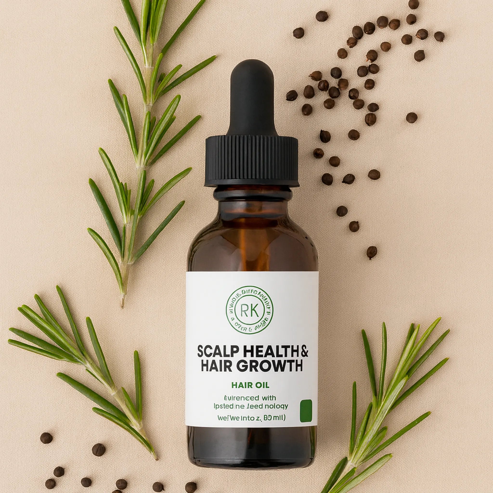 Hair Oil for Scalp Health and Hair Growth