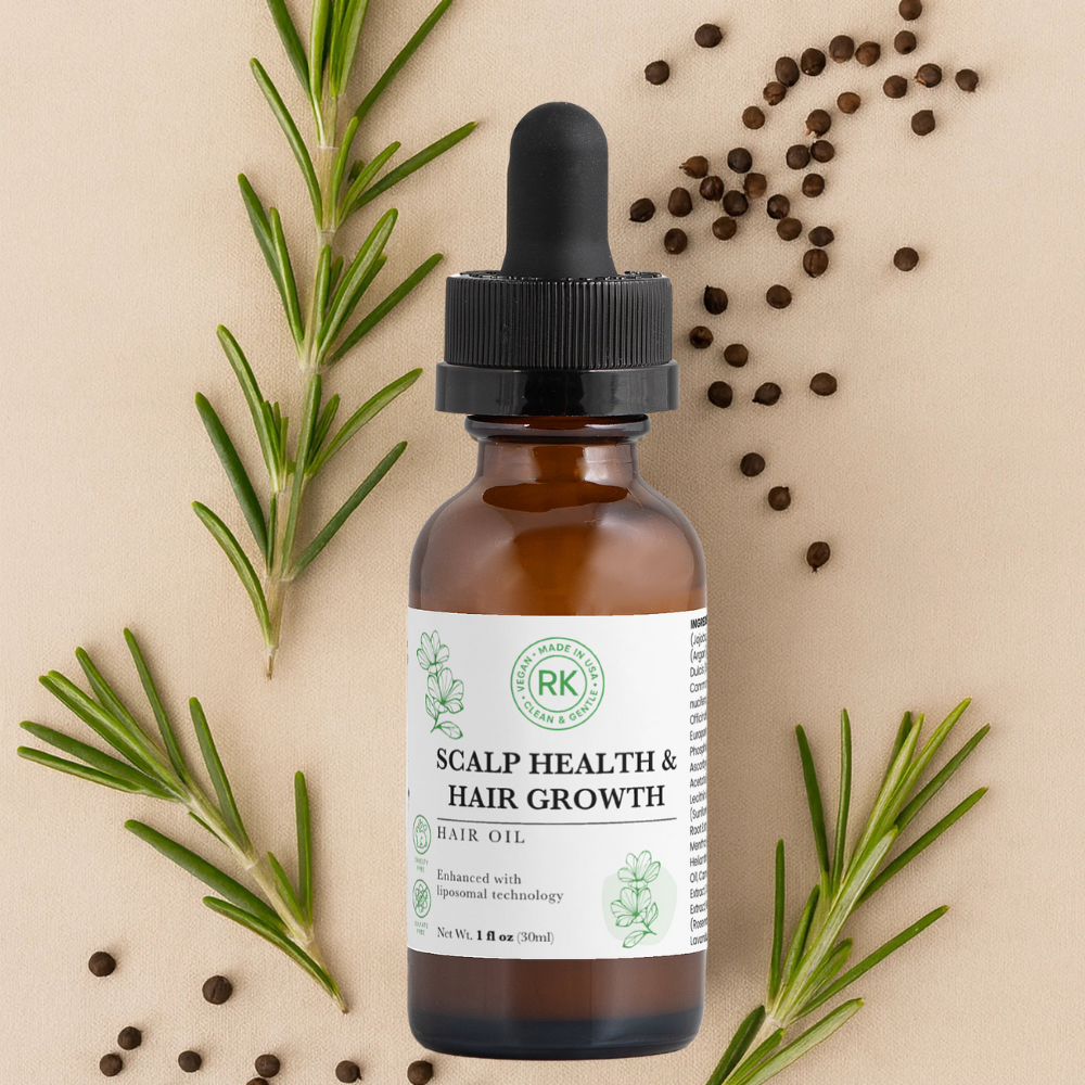 Hair Oil for Scalp Health and Hair Growth